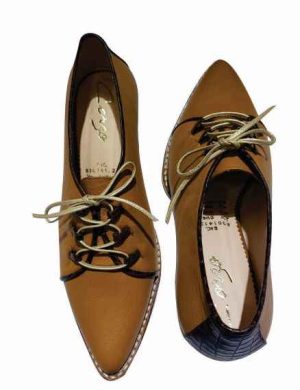 Zapato Dama, en cuero legítimo. Referencia 816
