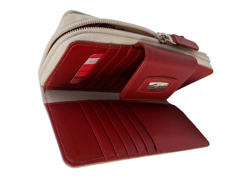 431B - Billetera en cuero legítimo, para dama - Fine - Imagen 4