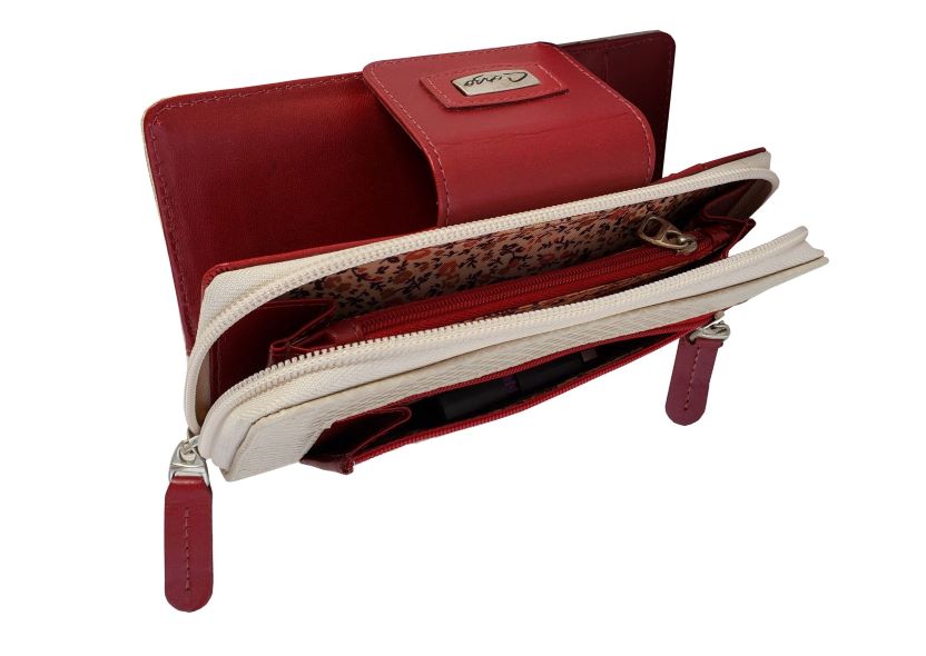 431B - Billetera en cuero legítimo, para dama - Fine - Imagen 5