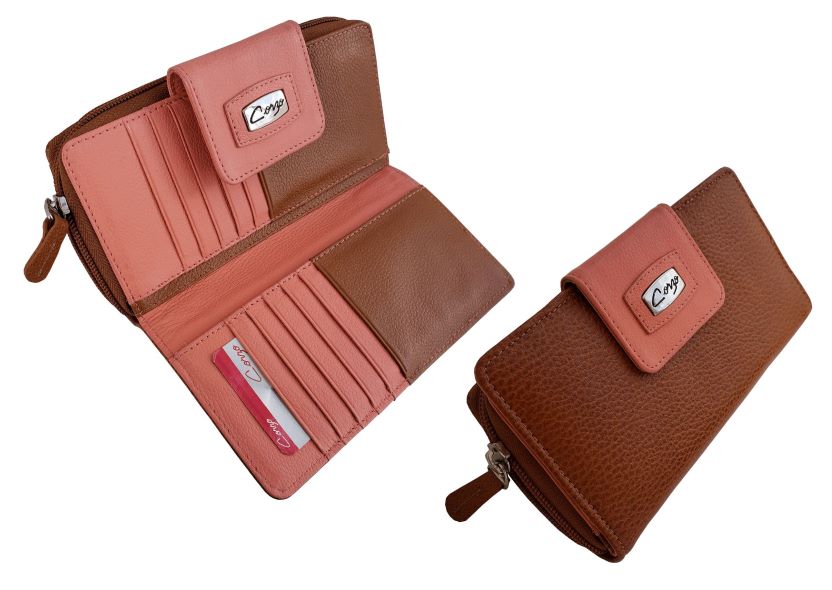 431B - Billetera en cuero legítimo, para dama - Fine - Imagen 6