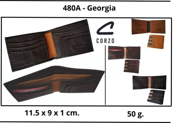 Billetera hombre en cuero - 480A