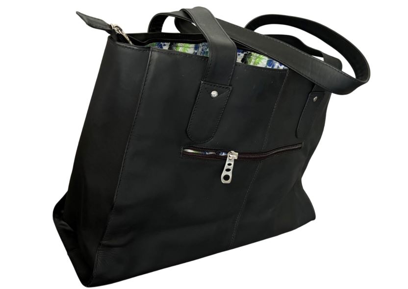 491 - Bolso Dama en cuero - Alligator. - Imagen 4