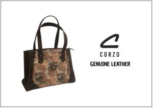 491 – Bolso Dama en cuero –  Alligator.