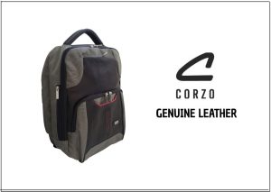 494 – Atlanta – Morral en cuero 2 computadores – Leather backpack