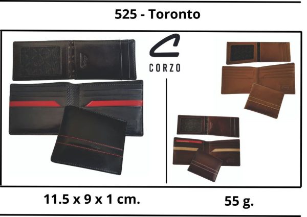 Billetera hombre en cuero becerro - 525
