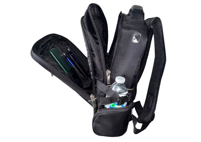 625 - Dieter - Morral ejecutivo en cuero - Leather backpack - Imagen 6