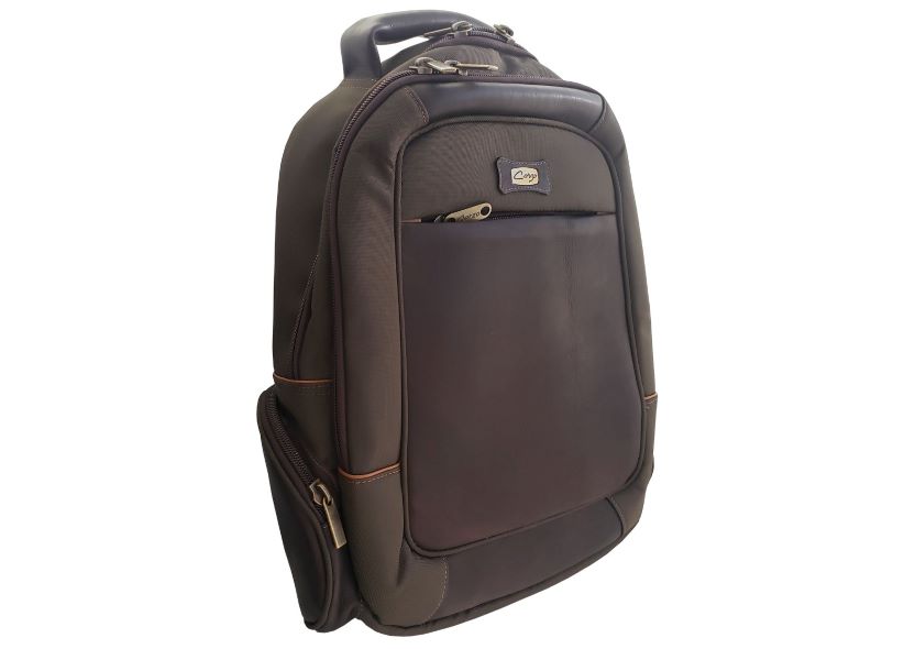 625 - Dieter - Morral ejecutivo en cuero - Leather backpack - Imagen 7