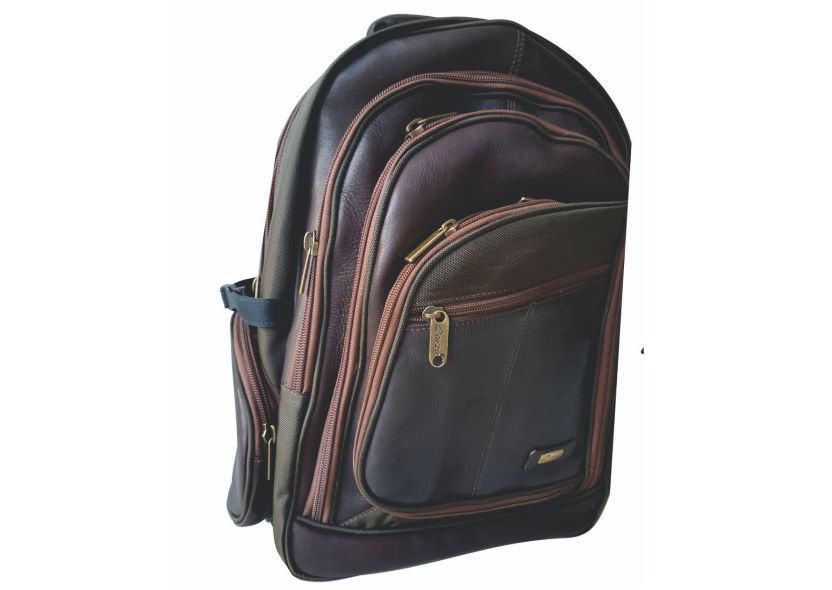883B - Arco iris - Morral en cuero, 17 servicios - Imagen 3