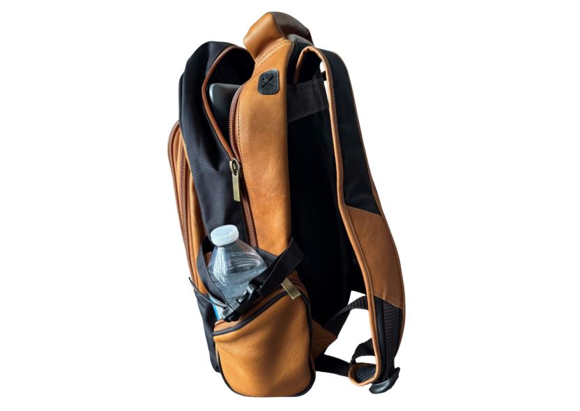 883B - Arco iris - Morral en cuero, 17 servicios - Imagen 6