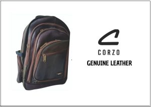 883B – Arco iris – Morral en cuero, 17 servicios