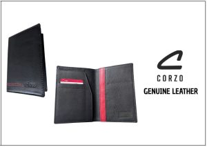 075 – Portapasaporte sencillo en cuero – Trip