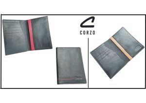 Porta pasaporte sencillo en cuero – 075