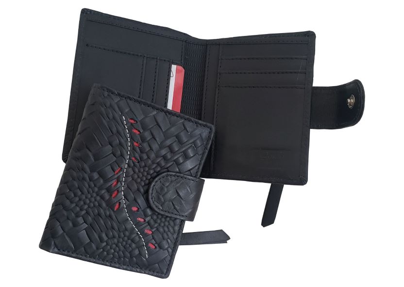 645B - Billetera mediana en cuero legítimo, para dama - Filadelfia - Imagen 5