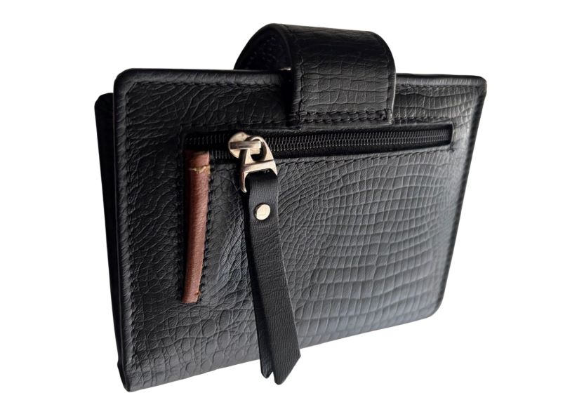 645B - Billetera mediana en cuero legítimo, para dama - Filadelfia - Imagen 3