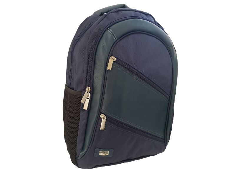 808 - Scotland - Morral en cuero, 10 servicios - Leather backpack - Imagen 3