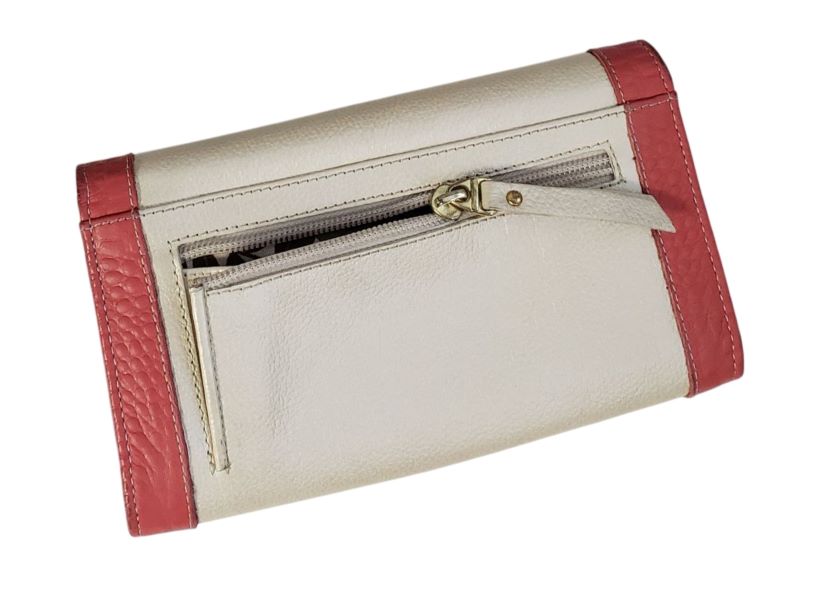 824B - Billetera larga Dama, en cuero legítimo - Allesia - Imagen 4