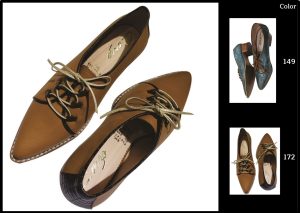 Zapato Dama, en cuero legítimo. Referencia 816