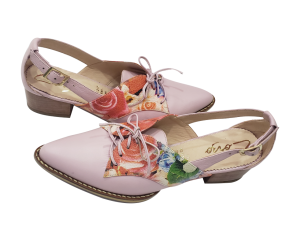 Zapato Dama, en cuero legítimo. Referencia 817A