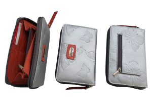 791 – Billetera mediana en cuero para dama – Nápoles