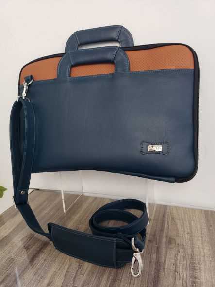 Maletín computador en cuero extraplano. Referencia 134N - Imagen 7