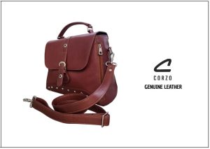 133N – Bolso dama en cuero legítimo – Dina